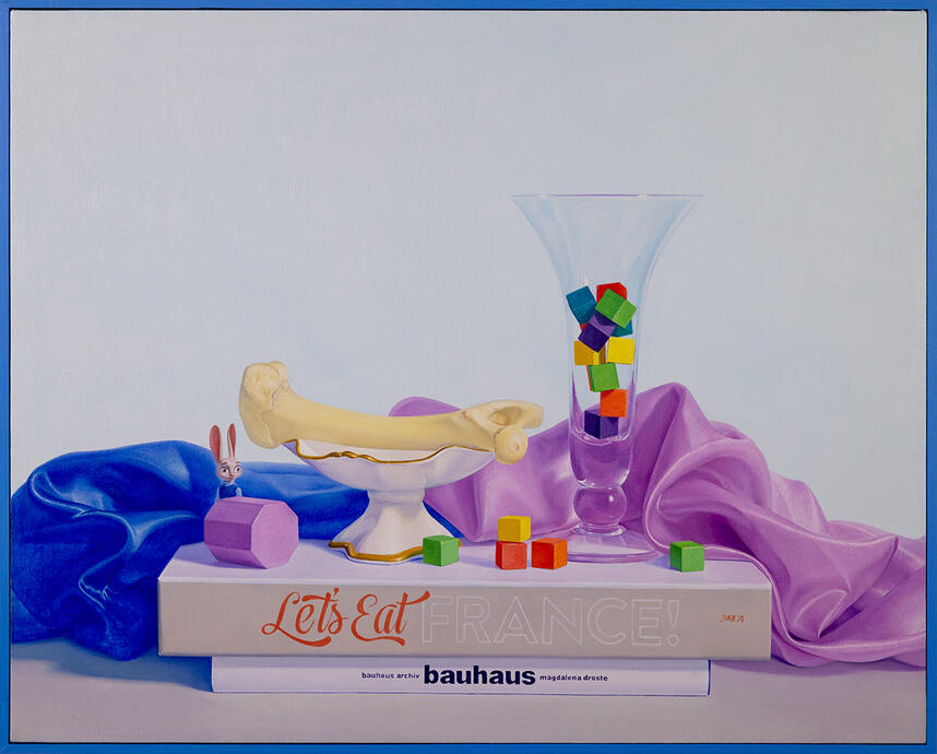 Still Life With Bone 24"X 30"