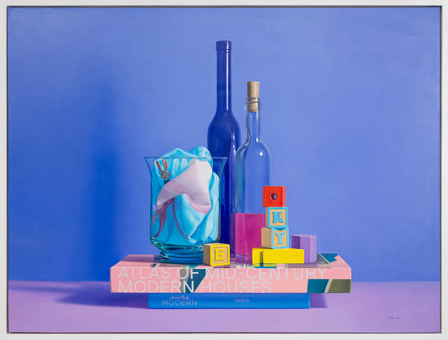 Still Life With Blocks 30"X40"