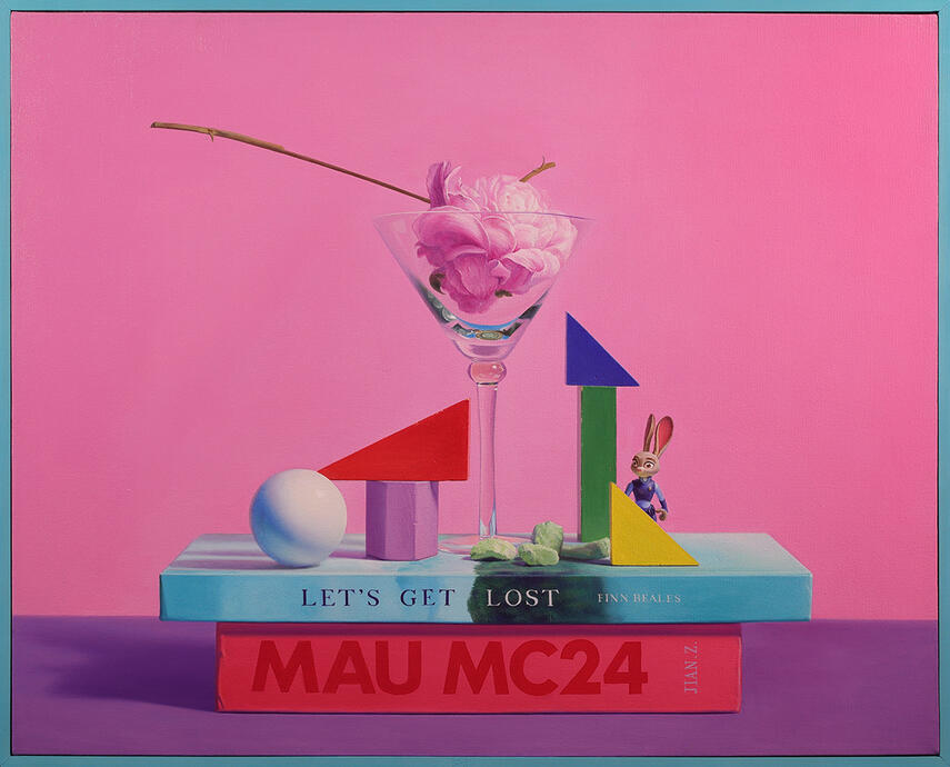 Flower In The Cup 24"X30"